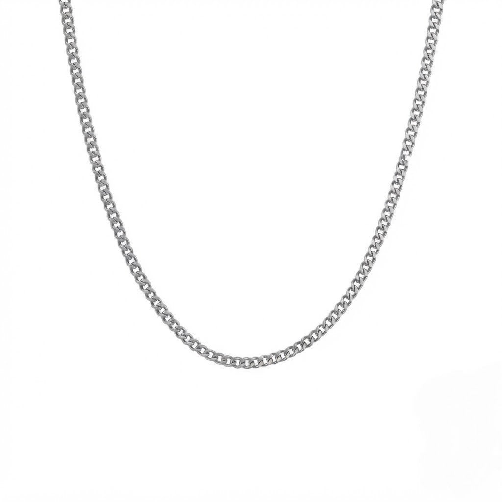 Cuban Chain 3mm (Silver)