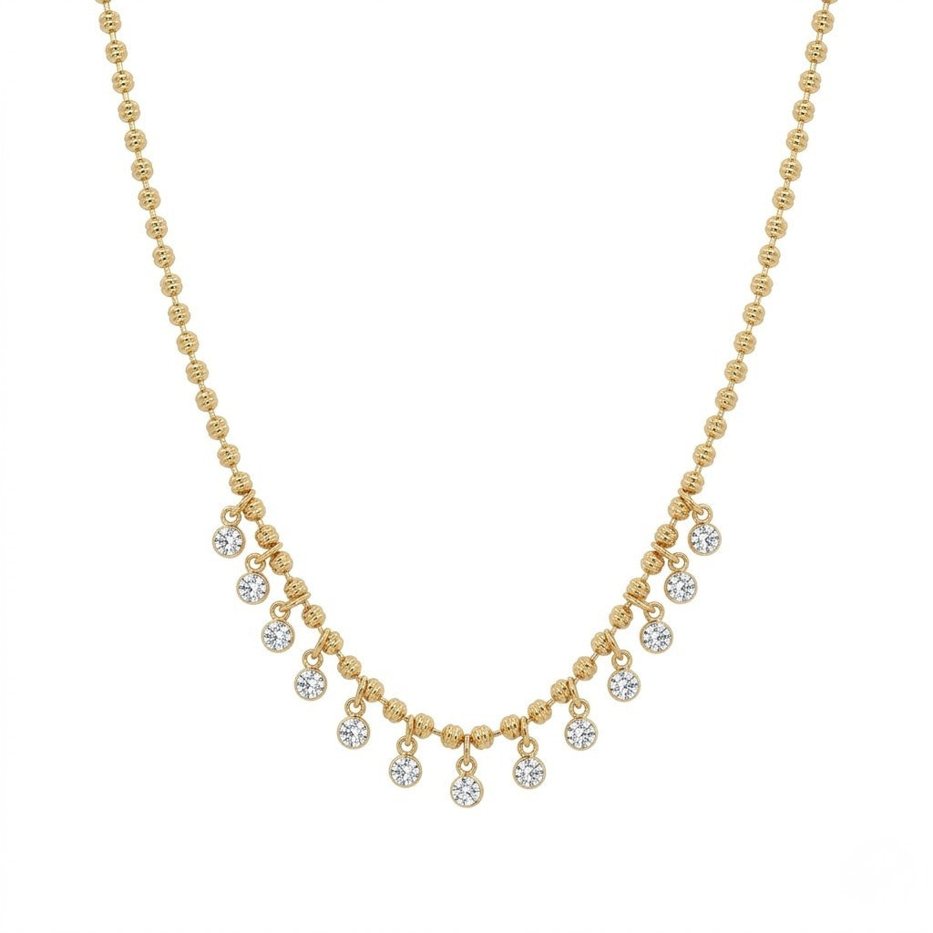Dangle Charm Station Necklace