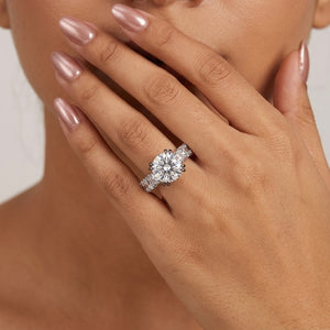 5ct Multi Cut Statement Ring Set