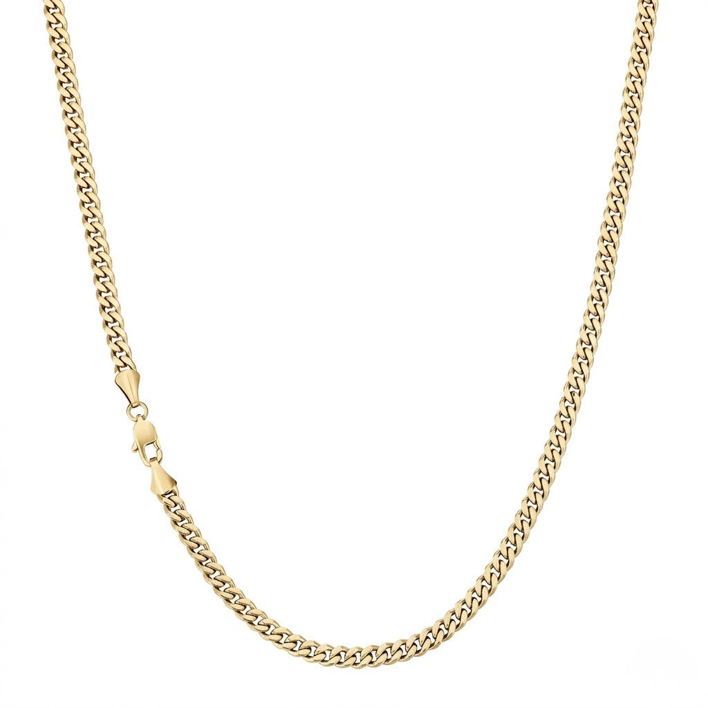 Cuban Chain 5mm (Gold)