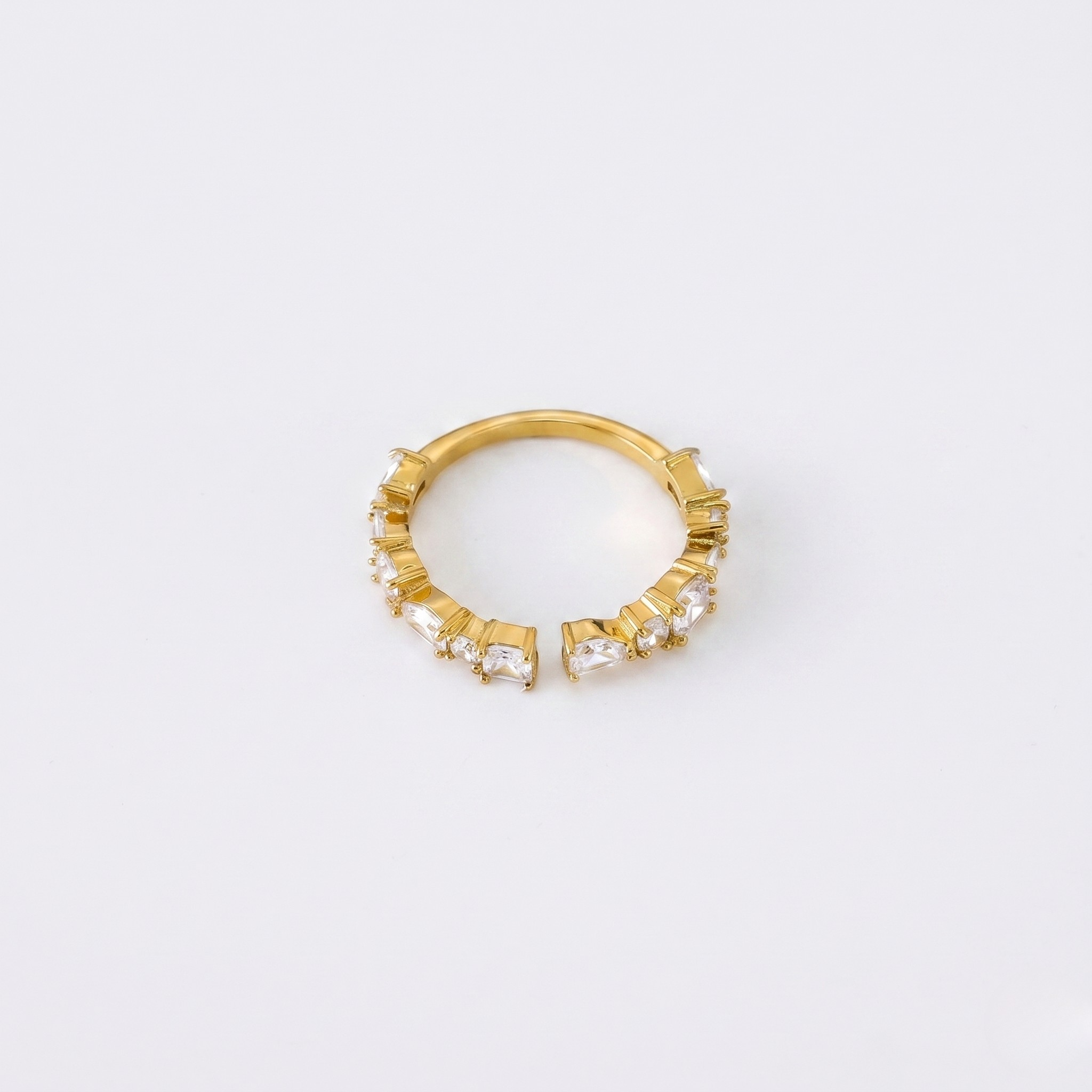Ring — Zircon Wrap Band by J.Collins
