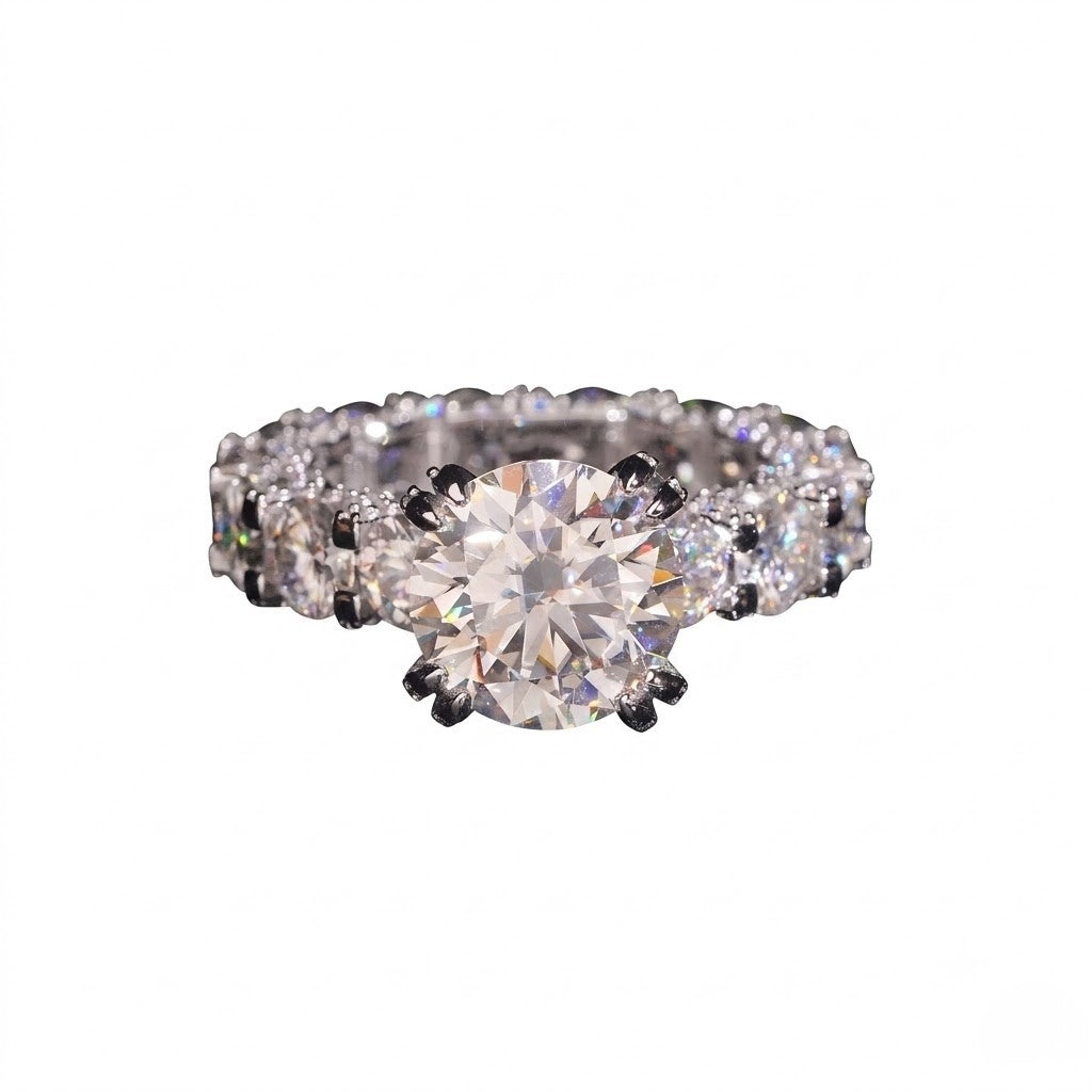 5ct Multi Cut Statement Ring Set