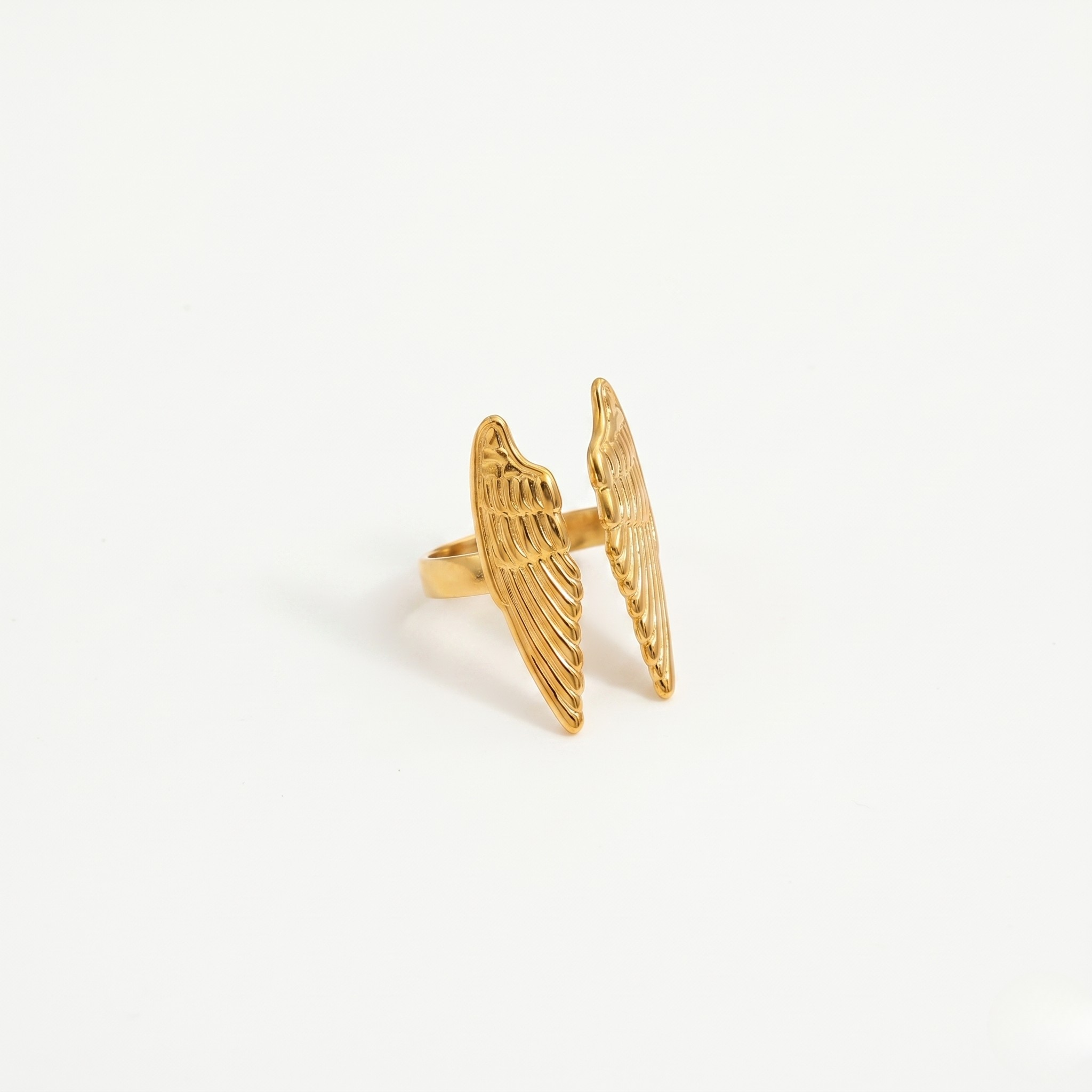 Gold ring — 18K Wing Loop Ring by J.Collins