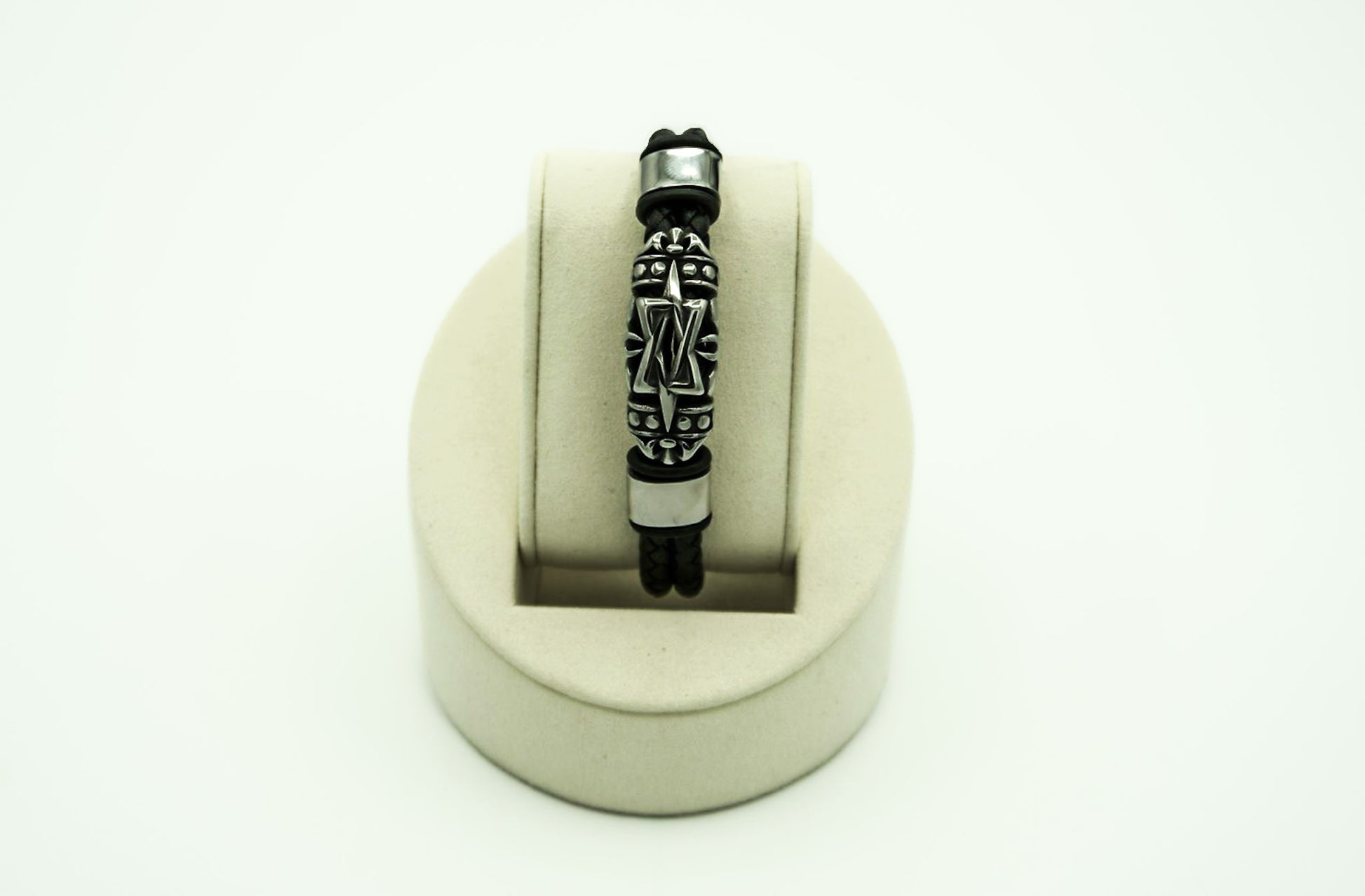 Crusader Leather Bracelet