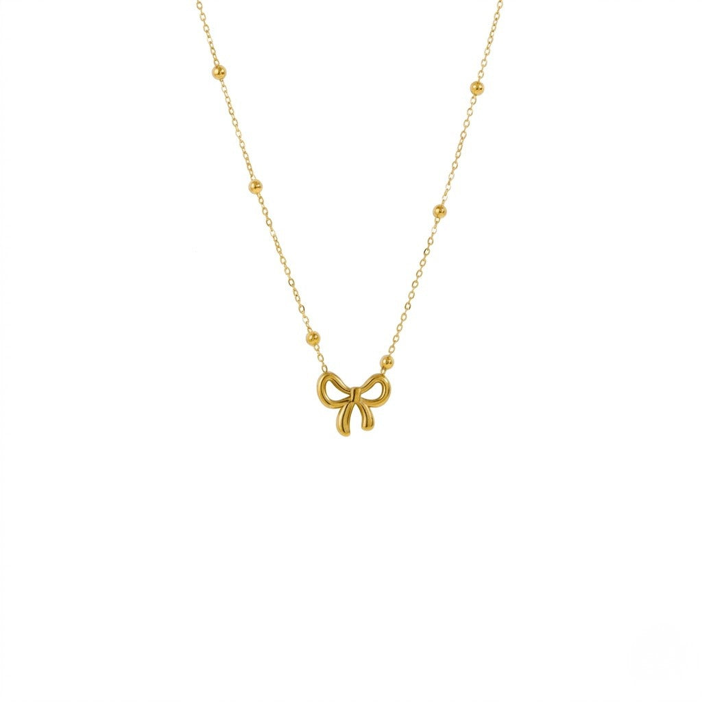 Bow Tie Jewelry Set - 2 in 1