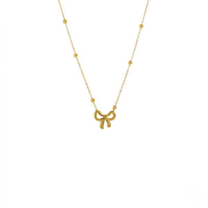 Bow Tie Jewelry Set - 2 in 1