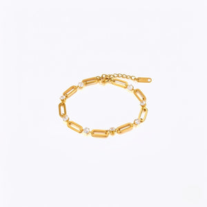 Paperclip Link Chain Bracelet