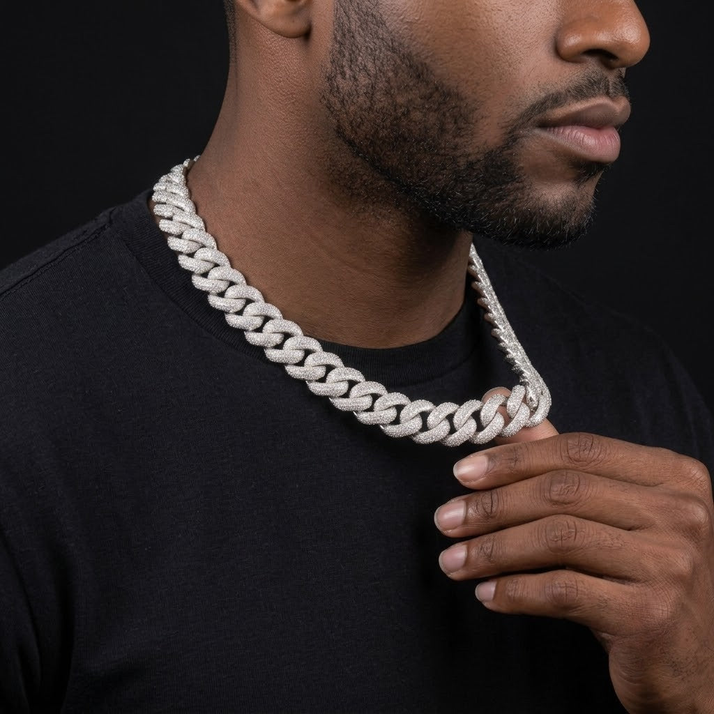 Heavyweight Iced Link Chain