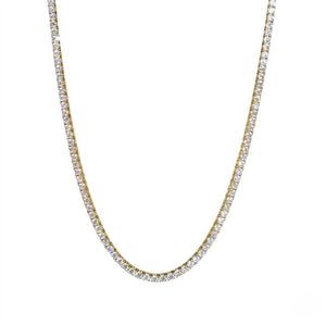 Classic Moissanite VVS Diamond Tennis Chain