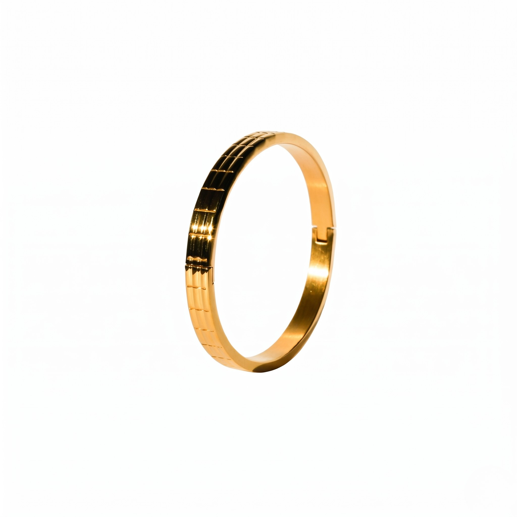 Gold bracelet — Gilded Gold Bracelet by J.Collins