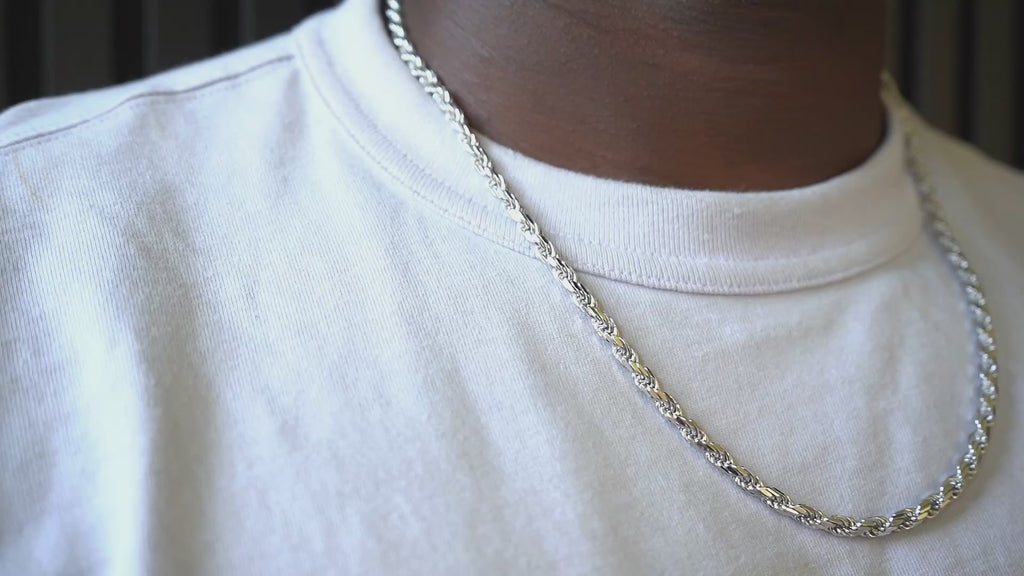 Sterling Rope Chain