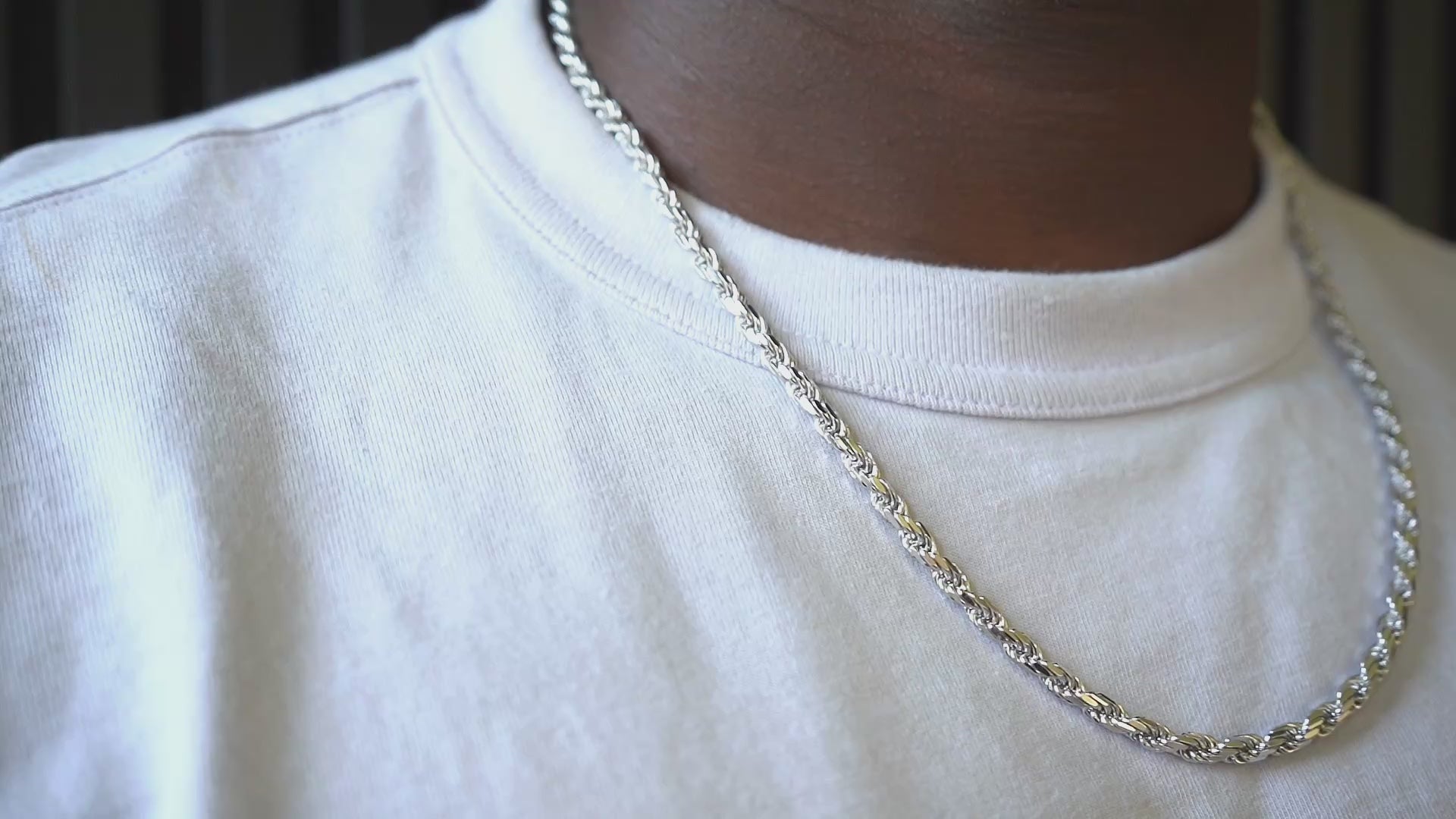 Sterling Rope Chain
