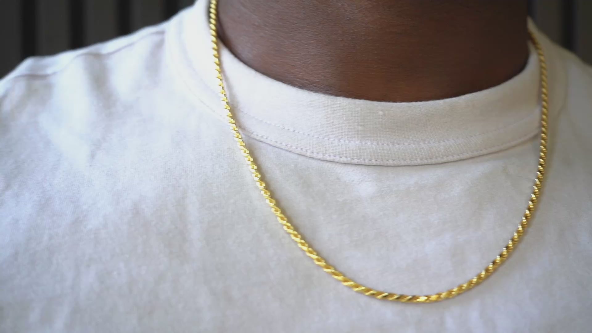 Vermeil Rope Chain