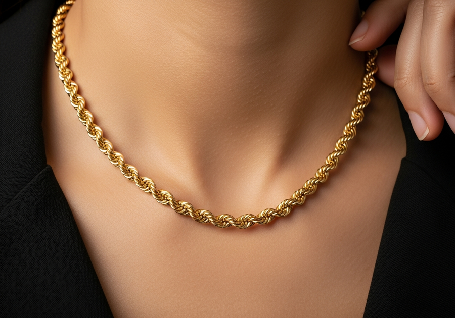 Style This Look — Vermeil Rope Chain