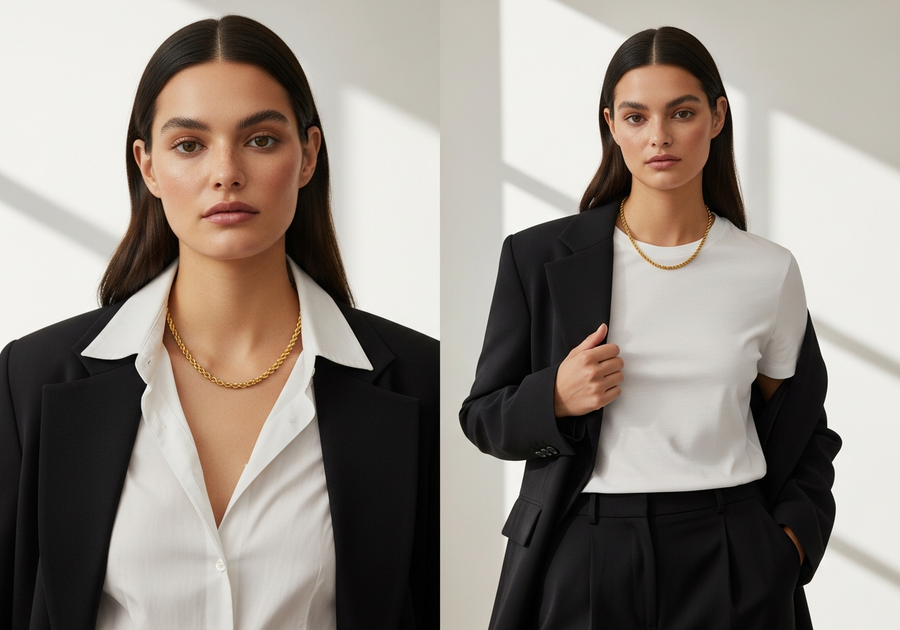Style This Look — Vermeil Rope Chain