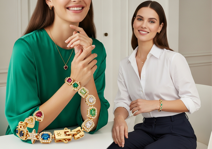 Style This Look — Multi-Gem Bracelet