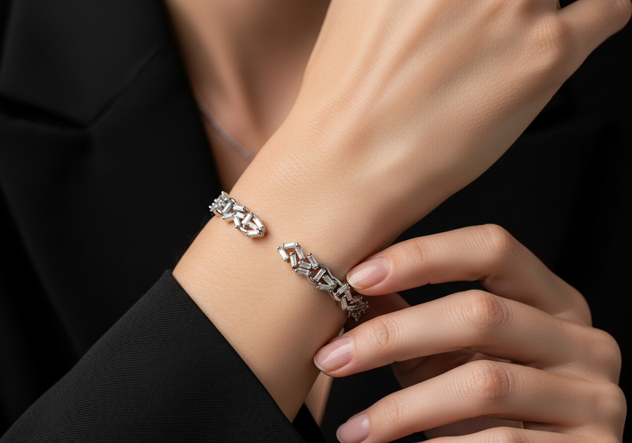 Style This Look — Crystal Eclat Cuff
