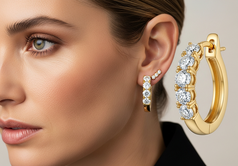Style This Look — Monarch Spark Hoops