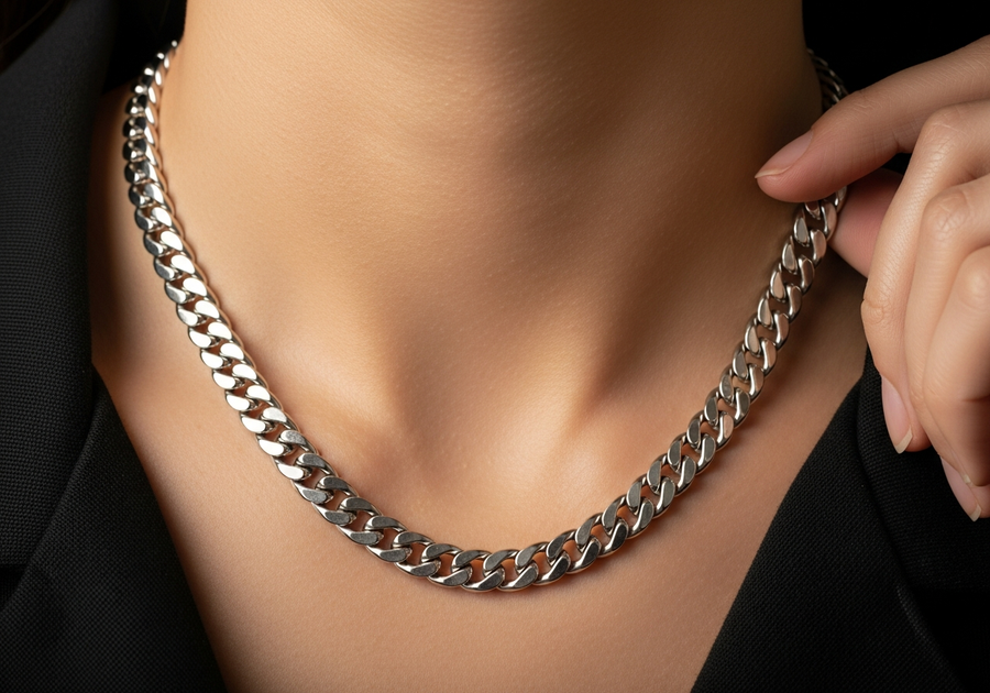 Style This Look — Iconic Cuban Chain 6mm (Silver)