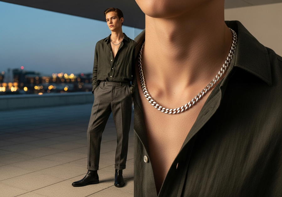 Style This Look — Iconic Cuban Chain 6mm (Silver)