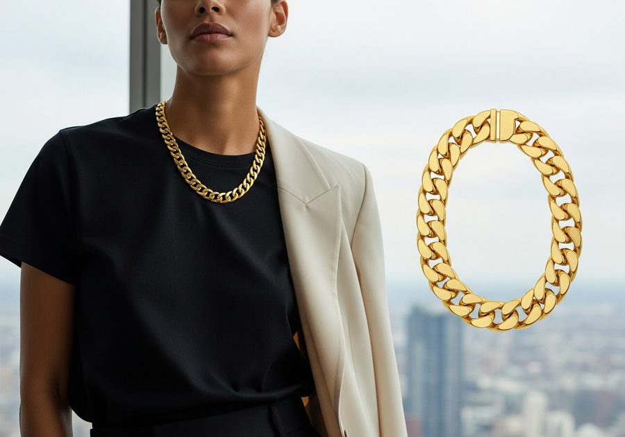 Style This Look — Iconic Cuban Chain 10mm (Gold)