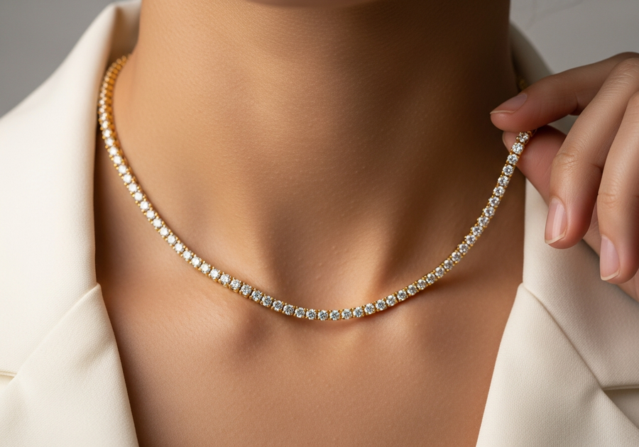 Style This Look — Tennis Chain 5mm (Gold)