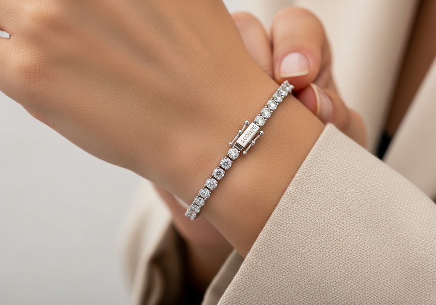 Style This Look — Tennis Bracelet 5mm (Silver)