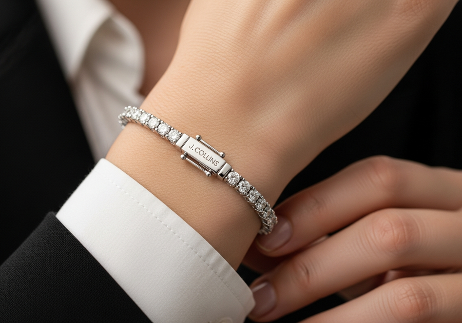 Style This Look — Tennis Bracelet 4mm (Silver)