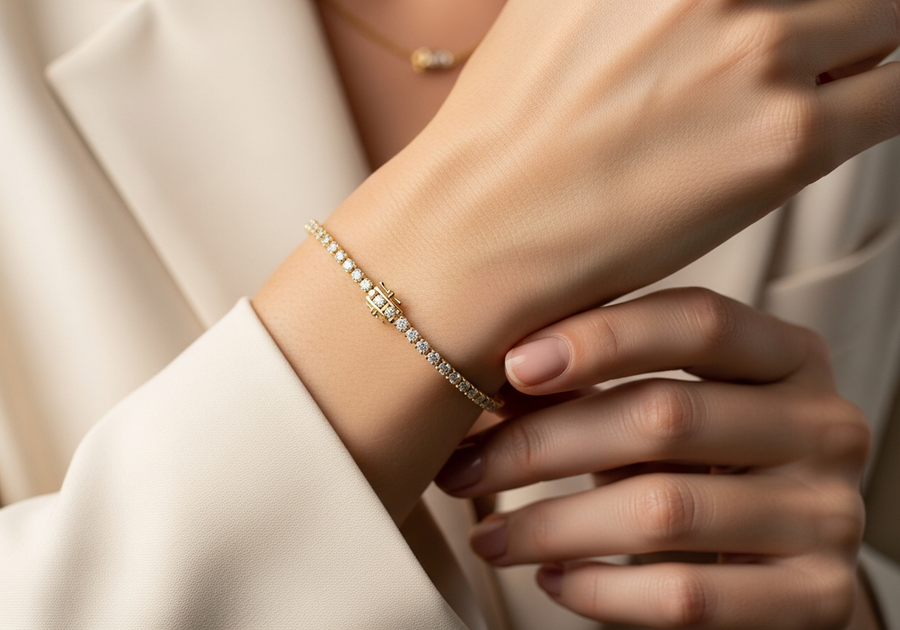 Style This Look — Icon Tennis Link Bracelet - 2mm