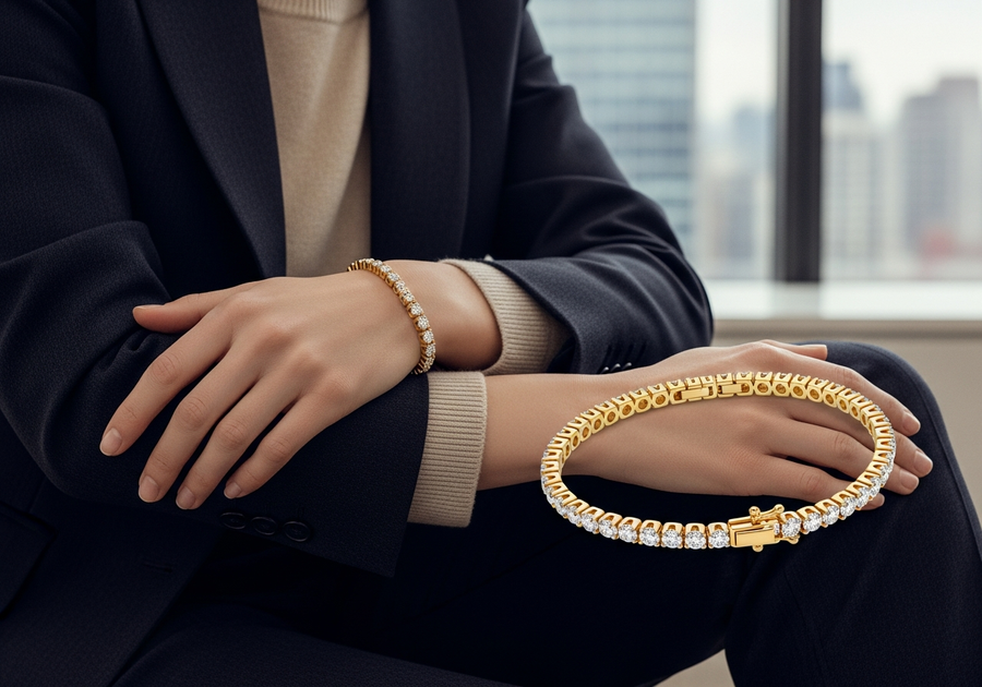 Style This Look — Icon Tennis Link Bracelet - 2mm