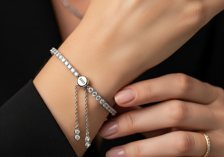Style This Look — Slider Tennis Bracelet
